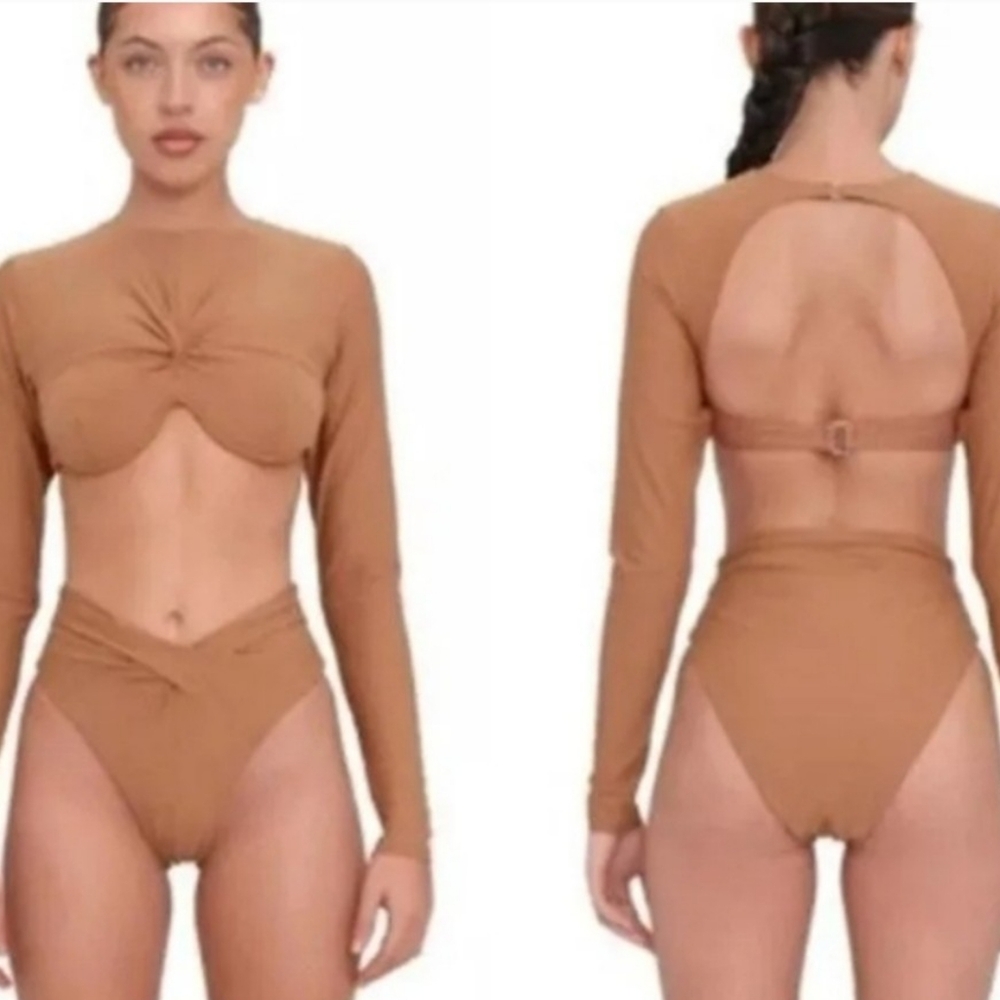 Andrea Iyamah Women's Akacia Long Sleeve Bikini